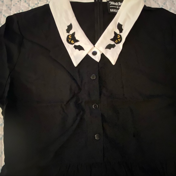 ModCloth Dangerfield Bats & Cats Collide Dress - Picture 4 of 14
